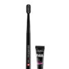 ชุดแปรงสีฟันพกพา CURAPROX Black is White Light Pack