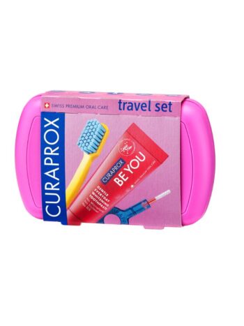 Alternative view of CURAPROX Travel Set - The Pink Box
