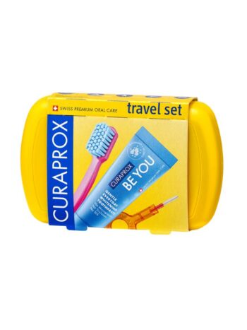 Alternative view of CURAPROX Travel Set - The Yellow Box