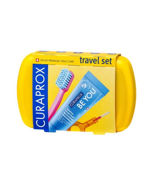 Alternative view of CURAPROX Travel Set - The Yellow Box