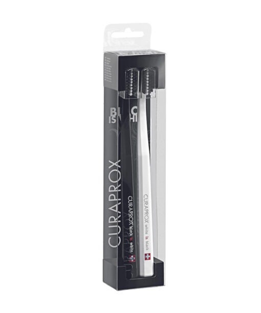 Alternative view of แปรงสีฟัน CURAPROX Black is White Duo (White/Black)