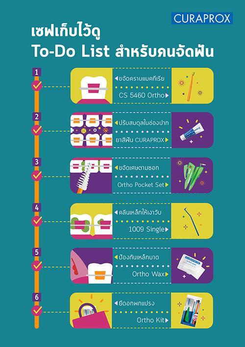 to-do-list คนจัดฟัน