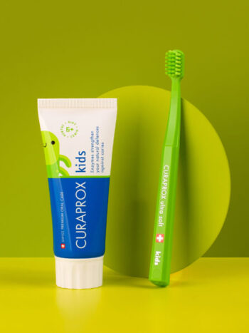 Alternative view of ยาสีฟันสำหรับเด็ก CURAPROX Kids Toothpaste mint, 1450 fluoride (60ml)