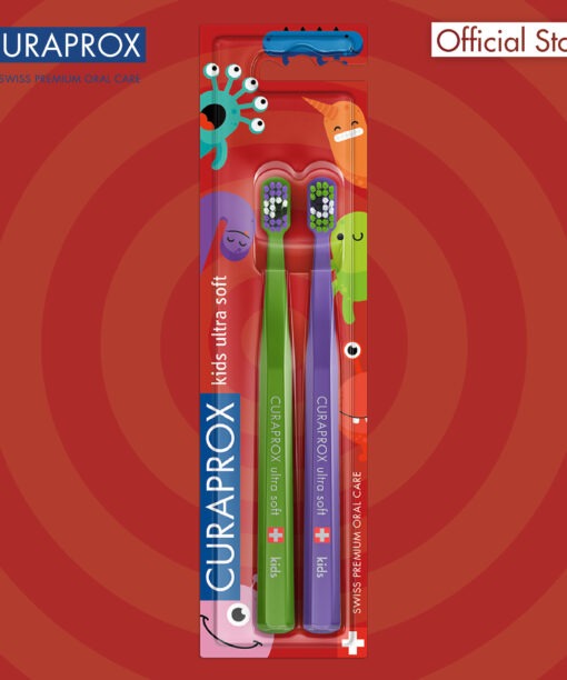 Alternative view of แปรงสีฟัน CURAPROX Kids Duo Little Bacterias Edition