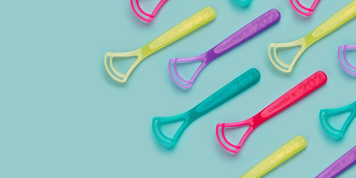 แปรงขูดลิ้น CURAPROX CTC 203 Tongue Cleaner