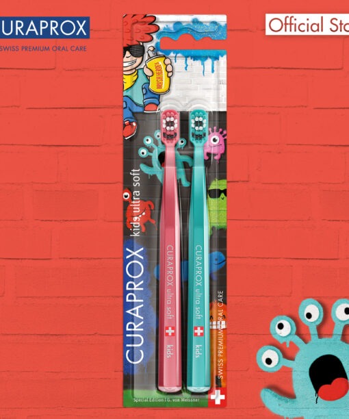 Alternative view of แปรงสีฟัน CURAPROX Kids Duo Graffiti Edition