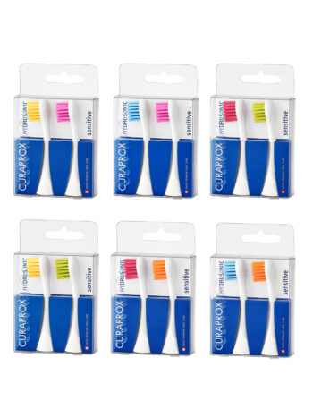Curaprox Hydrosonic color sensitive brush heads